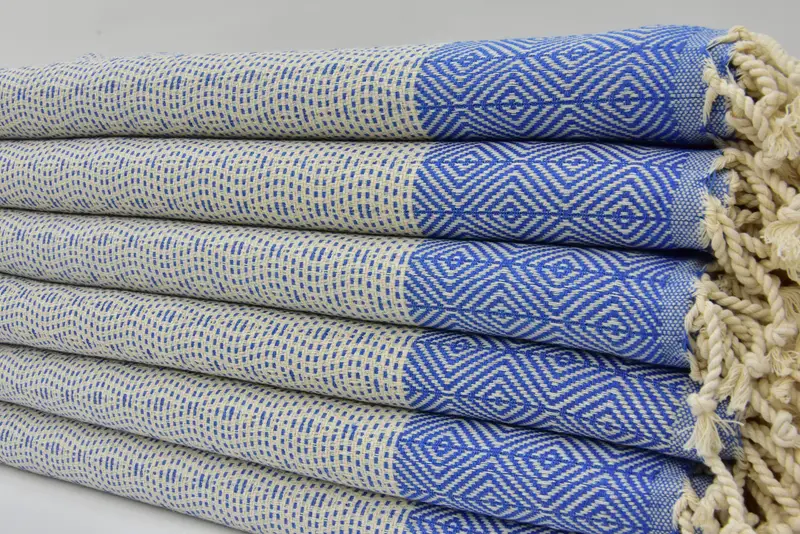 Lightweight Turkish towel, 70x40 Cotton Diamond Towel, Bachelorette Party Decorations, Lightweight towel, Best Friend Christmas Gift, Organic Towel - 2