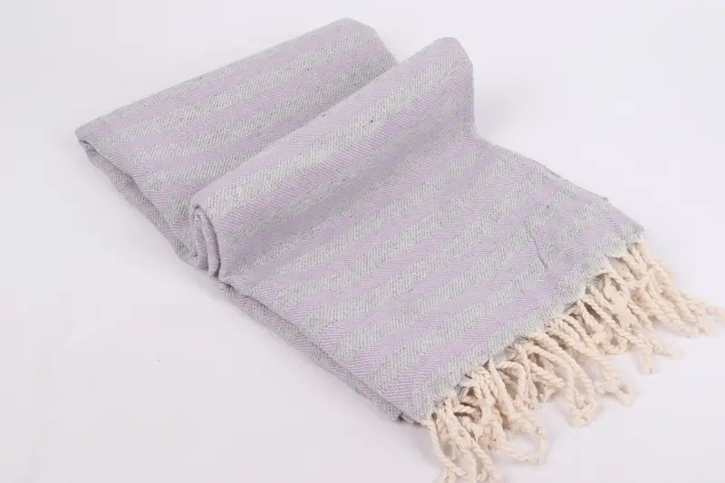 Thin and lightweight Turkish peshtemal, 70x36 Cotton Striped Towel, Quick-dry towel, Luxury towel, Bridal Shower Favor, Personalized Bridesmaid Gift - 6