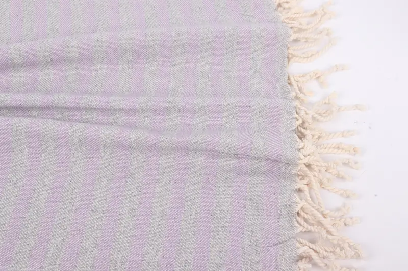 Thin and lightweight Turkish peshtemal, 70x36 Cotton Striped Towel, Quick-dry towel, Luxury towel, Bridal Shower Favor, Personalized Bridesmaid Gift - 8