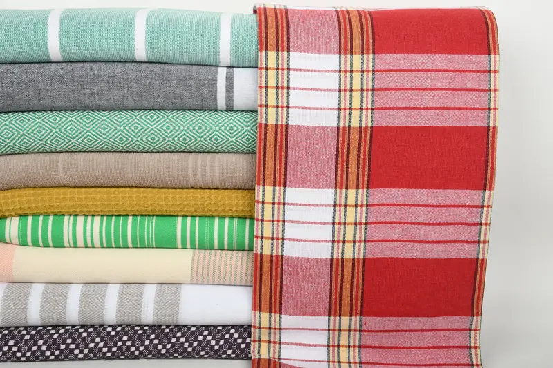 Organic Beach Towel, Bulk Order Towel, 70x40 Cotton Set of 10 Towel, Personalised Gift, Bridesmaid Gifts, Fouta towel, Gym Towel, Housewarming Gift - 2