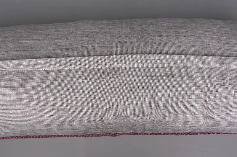 Retro Pillow, Farmhouse Cushion Case, Tapestry Cushion Cover, Pillow Sham, Kilim Pillow Cover, Boho Pillow, 16x43 Purple Pillow, Antique Pillows - 6