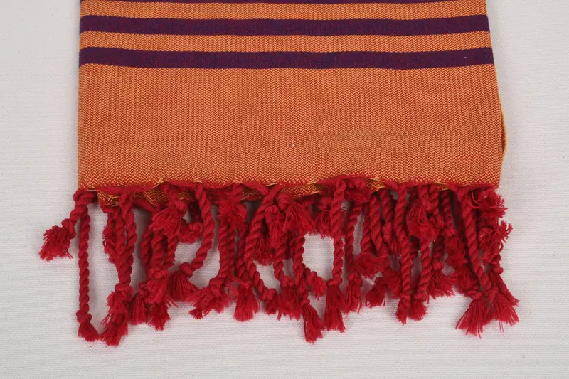 Wedding Towel, Sand-resistant towel, 68x32 Cotton Striped Towel, Boyfriend Christmas Gift, Towel With Name, Lightweight towel, Beach Towel Gift - 3