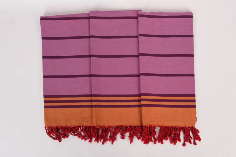 Wedding Towel, Sand-resistant towel, 68x32 Cotton Striped Towel, Boyfriend Christmas Gift, Towel With Name, Lightweight towel, Beach Towel Gift - 7