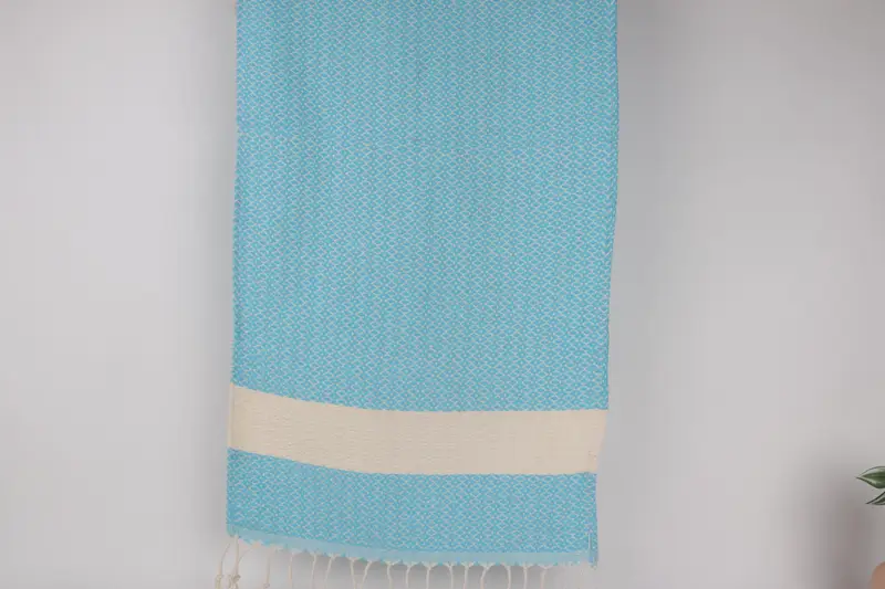 Bridal Shower Favor, Turkish Towel Hand Towel, 40x20 Cotton Geometric Towel, Beach Theme Wedding Gift, Turkish Tea Towel, Personalized Dish Towel - 6