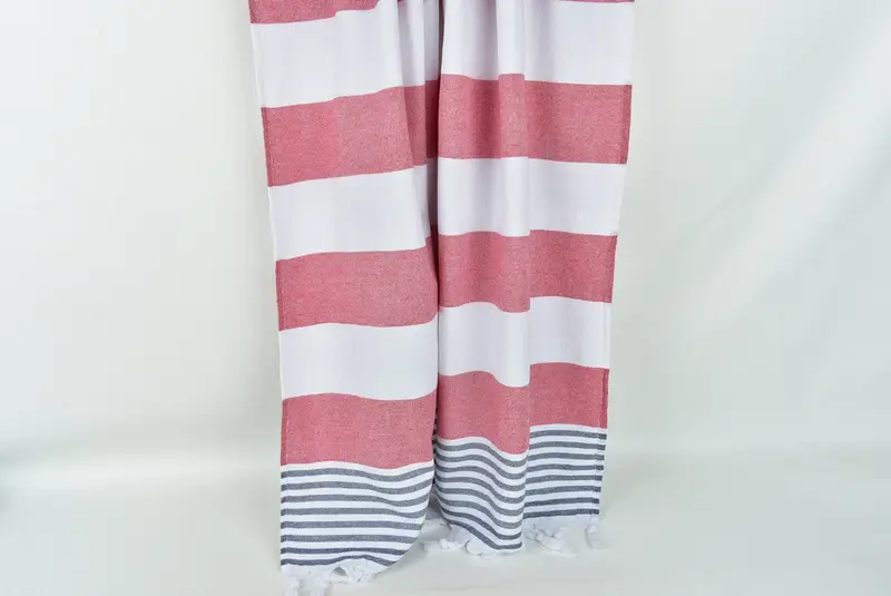 Wedding Day Gift For Bride, 68x36 Cotton Striped Terry Towel, Scarf Towel, Turkish beach towel, Custom Wedding Gift, Bachelorette Gifts, Gym Towel - 8