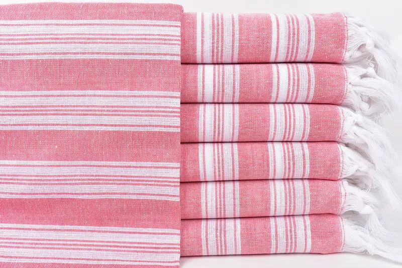 Gift For The Home Decor, Organic Turkish towel, Gifts For Him, Travel Towel, Fouta towel, 70x40 Cotton Striped Towel, Holiday Towel, Custom Gifts - 1