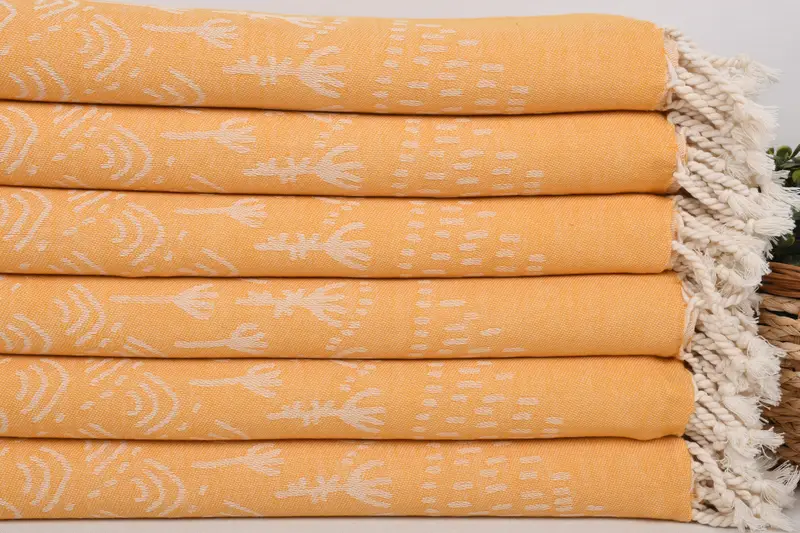 Summer Towel, Bachelor Gift, Quick-dry peshtemal, Quick-dry towel, Bachelorette Party Decorations, Holiday Towel, 68x40 Cotton Mountain Design Towel - 2