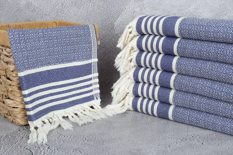 Turkish Tea Towel, Bridesmaid Gifts, Bridesmaid Gifts Personalized, 32x16 Cotton Diamond Towel, Home Decor Gifts, Turkish Towel Hand Towel - 3