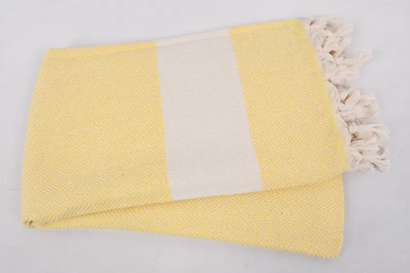 Lightweight towel, Valentines Day Gift, Wedding Hand Made Gift, 70x40 Cotton Herringbone Towel, Monogram Beach Towel, Turkish beach towel - 6