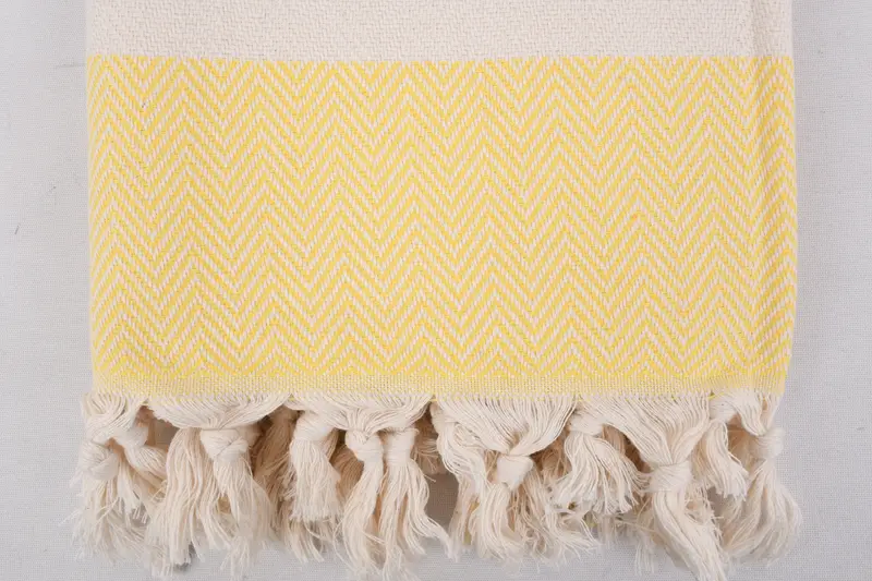Lightweight towel, Valentines Day Gift, Wedding Hand Made Gift, 70x40 Cotton Herringbone Towel, Monogram Beach Towel, Turkish beach towel - 5