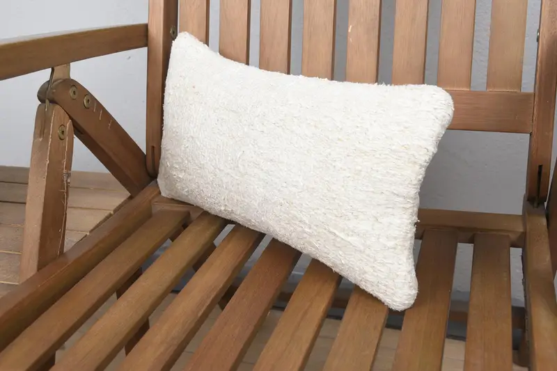 Neutral Cushion Case, Vintage Kilim Throw Pillow, Interior Designer Pillow, Pillow Case, Gift Pillow, 8x16 Beige Pillow Case - 3