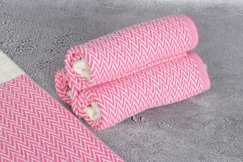 Grandma Gift, Monogram Hand Towel, Guest Towel, 34x18 Cotton Zigzag Design Towel, Kitchen Towel, Bachelorette Towel, Monogram Kitchen Towel - 8