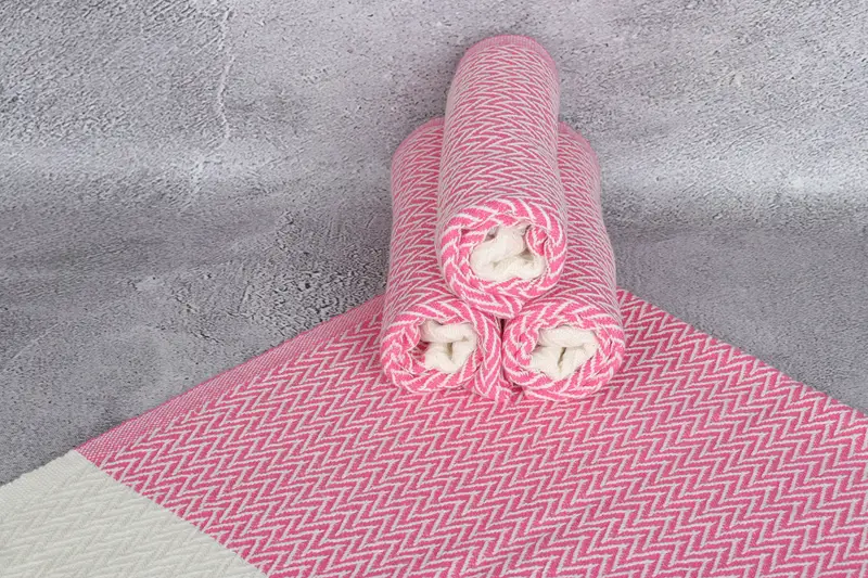 Grandma Gift, Monogram Hand Towel, Guest Towel, 34x18 Cotton Zigzag Design Towel, Kitchen Towel, Bachelorette Towel, Monogram Kitchen Towel - 7