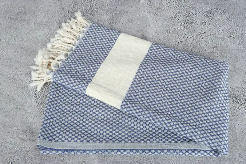 Valentines Day Gift For Him, Travel Towel, Beach Size Towel, Custom Wedding Gift, 68x36 Cotton Geometric Towel, Home Decor Gifts, Soft towel - 6