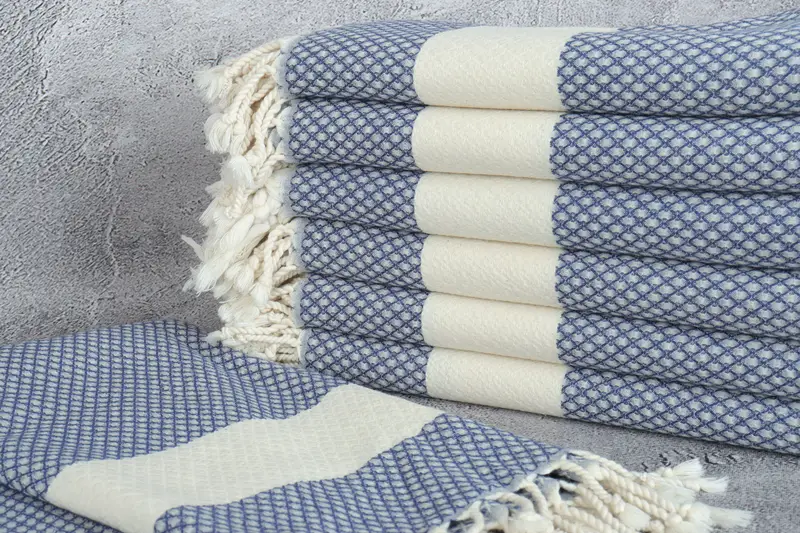 Valentines Day Gift For Him, Travel Towel, Beach Size Towel, Custom Wedding Gift, 68x36 Cotton Geometric Towel, Home Decor Gifts, Soft towel - 2
