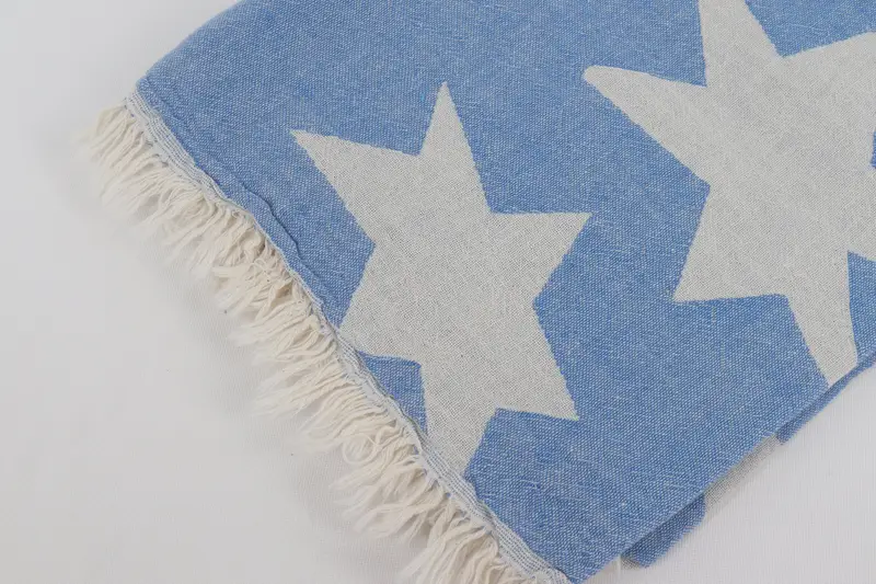 68x36 Cotton Star Design Towel, Customized Towels, Turkish bath towel for spa, Cotton towel, Bachelor Bachelorette Party Favors, Personalized Gifts - 8