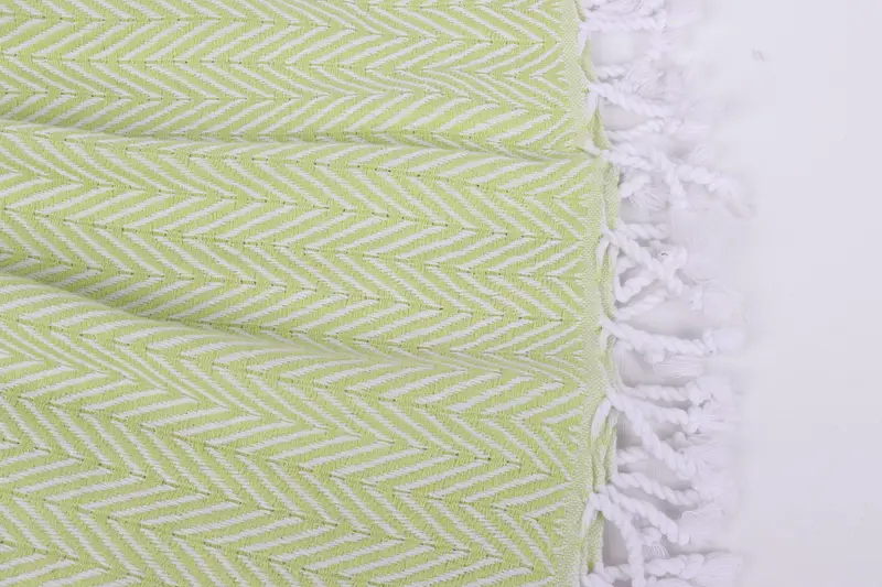 Thin towel, Gym Towel, Organic Turkish towel, Custom Wedding Gifts, Best Friend Christmas Gift, 68x40 Cotton Zig zag Towel, Peshtemal Towel USA - 8