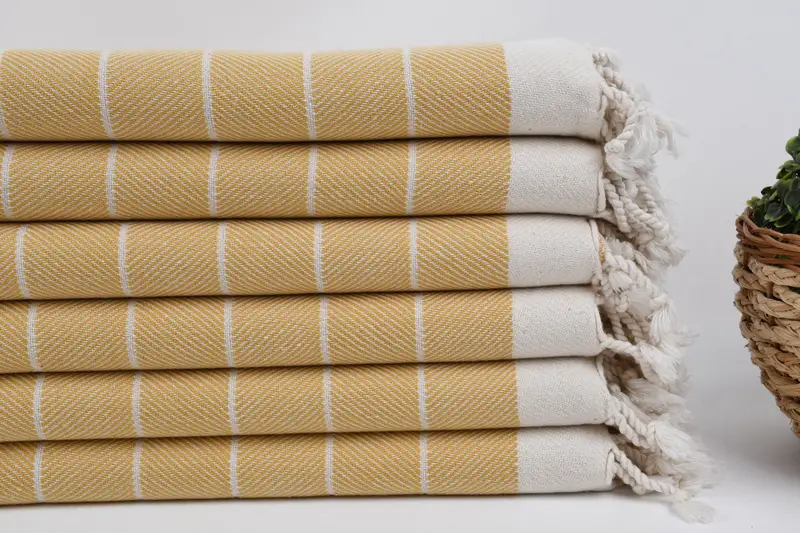 70x40 Cotton Herringbone Towel, Lightweight towel, Embroidery Towel, Xmas Gifts, Personalized Gifts, Personalized Wedding Gift, Peshtemal Towel USA - 2