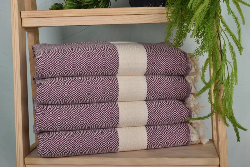 Bridesmaid Gifts Diamond Tea Towel Cotton/Linen, 36x20 inches