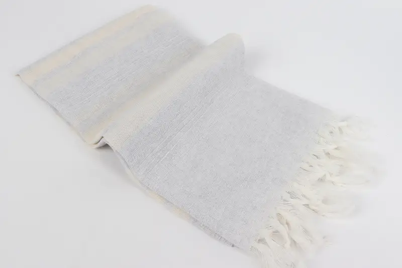Best Friend Gift, 68x40 Cotton Striped Towel, Welcome Wedding Gift, Scarf Towel, Bridal Shower Favors, Personalized Turkish Towel, Beach Size Towel - 6