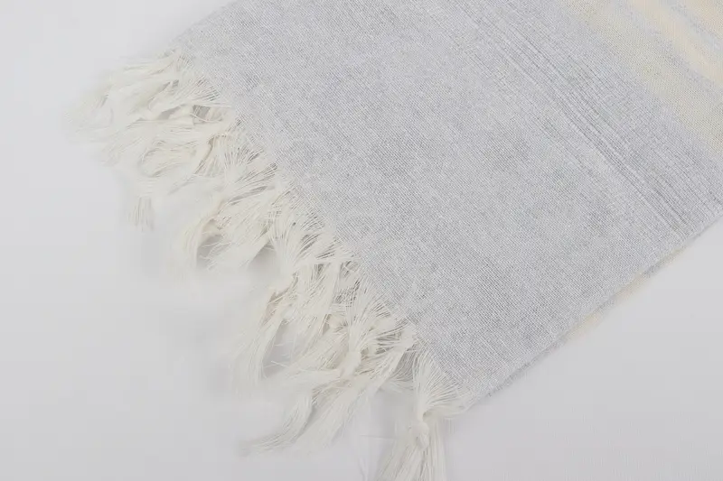 Best Friend Gift, 68x40 Cotton Striped Towel, Welcome Wedding Gift, Scarf Towel, Bridal Shower Favors, Personalized Turkish Towel, Beach Size Towel - 7