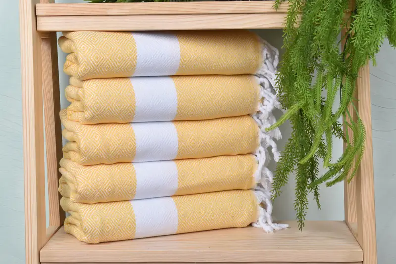 Turkish Bath Towel USA, Personalized Gifts, Home Gift, 70x40 Cotton Diamond Towel, Luxury towel, Personalized Towel Gift, Peshtemal Towel - 2