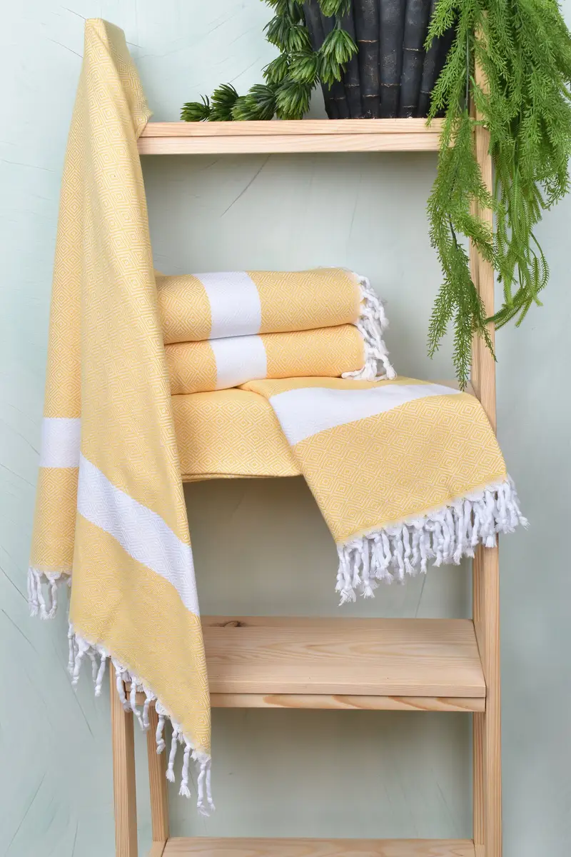 Turkish Bath Towel USA, Personalized Gifts, Home Gift, 70x40 Cotton Diamond Towel, Luxury towel, Personalized Towel Gift, Peshtemal Towel - 6