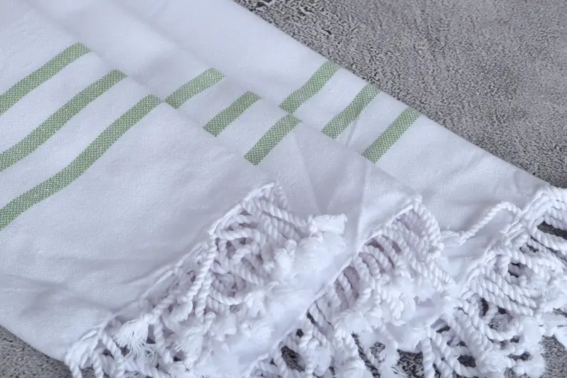 Wedding Gift, Custom Wedding Gifts, 40x24 Cotton Striped Towel, Baby Boy Gift, Wedding Favors, Personalized Hand Towel, Wedding Anniversary Gift - 5