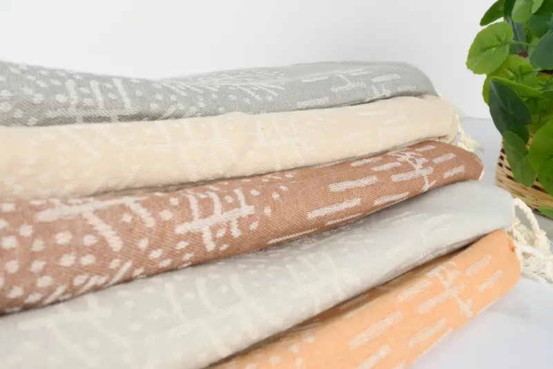 Sand-free towel, Family Gift, Bulk Order Towel, Beach Size Towel, Embroidered Towel, 68x40 Cotton Mountain Design Towel, Custom Wedding Gifts - 3