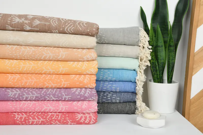 Sand-free towel, Family Gift, Bulk Order Towel, Beach Size Towel, Embroidered Towel, 68x40 Cotton Mountain Design Towel, Custom Wedding Gifts - 2