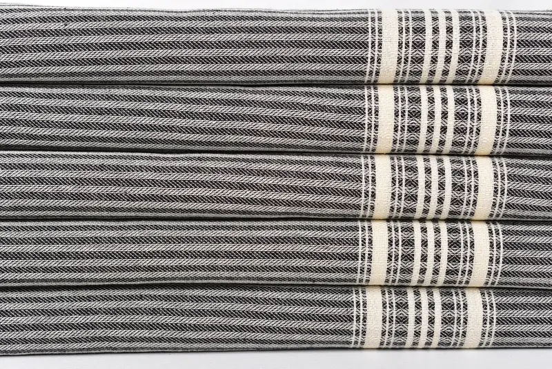 40x18 Cotton Striped Towel, Personalized Gifts, Personalized Gift, Personalized Hand Towel, Custom Name Towel, Memorial Gift, Bridal Shower Gift - 2