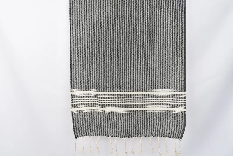 40x18 Cotton Striped Towel, Personalized Gifts, Personalized Gift, Personalized Hand Towel, Custom Name Towel, Memorial Gift, Bridal Shower Gift - 8