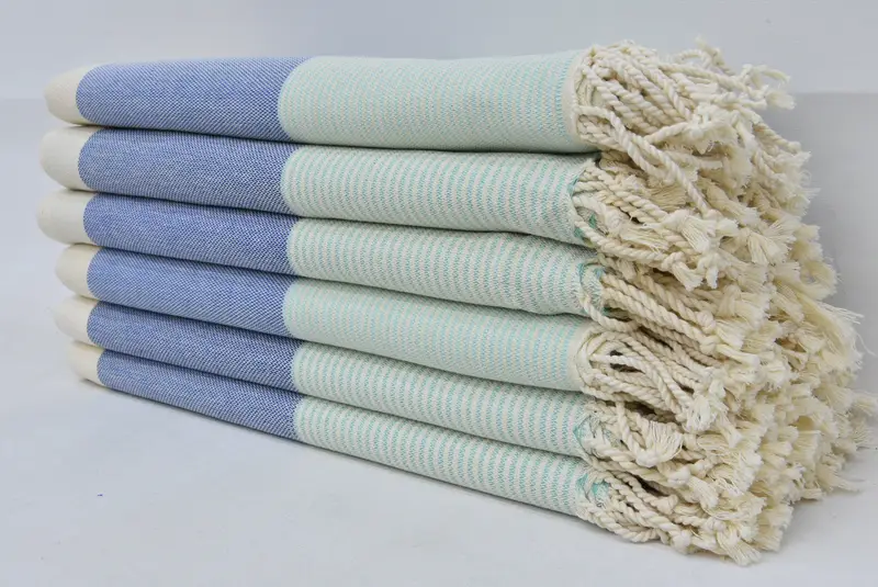 Absorbent Turkish towel, Embroidered Towel, Bridesmaid Towel, 70x40 Cotton Striped Towel, Absorbent towel, Gym Towel, Embroidery Towel, Custom Gifts - 1