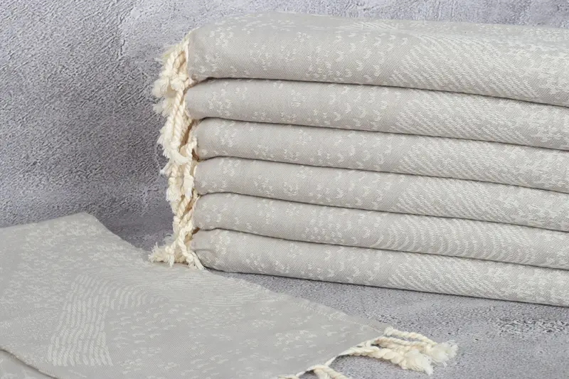 Bathroom Towels, Home Decor Towel, Bridal Shower Gift, Turkish Towel Hand Towel, 36x18 Cotton Mountain Design Towel, Monogram Kitchen Towel - 3