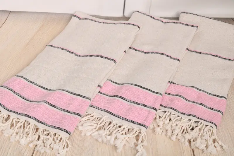 Travel Towel, Valentines Day Gift, Monogram Beach Towel, Turkish hand towel, 70x36 Linen Striped Towel, Personalized Beach Towel, Custom Bath Towel - 6