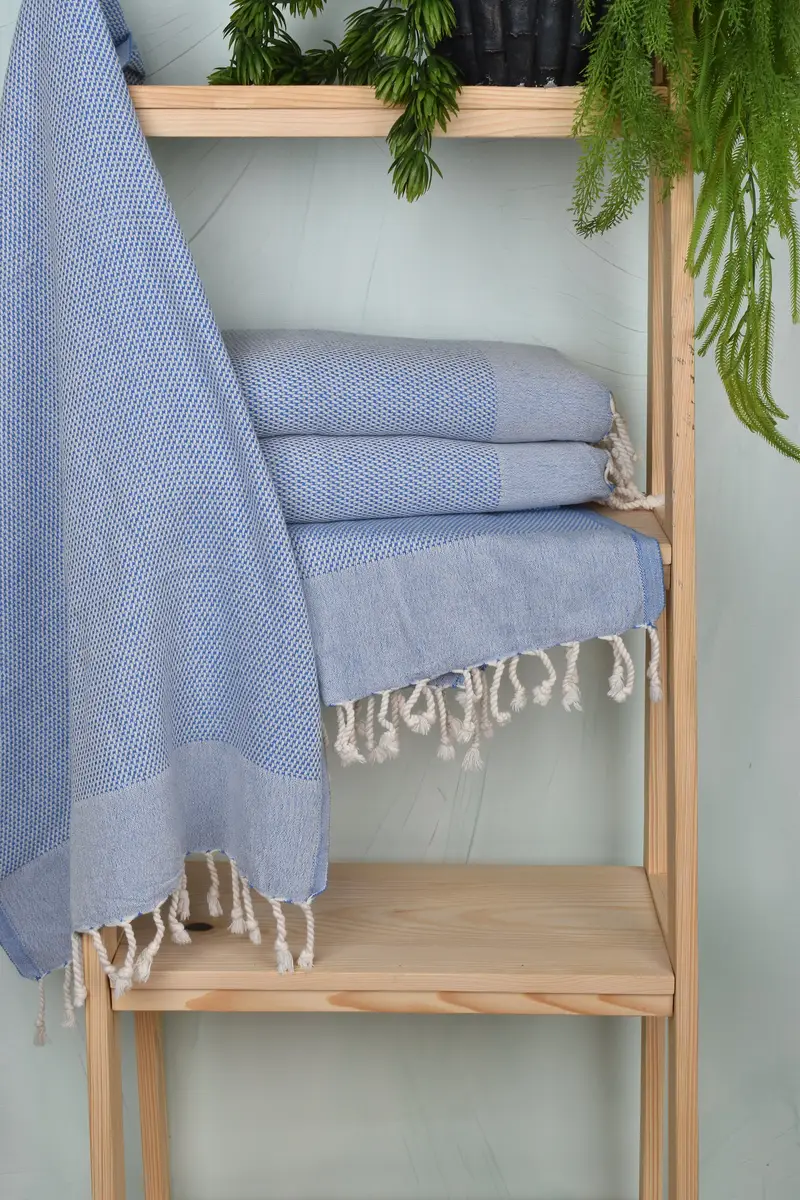 Turkish Towel Hand Towel, Housewarming Gift, Small Bath Towels, Turkish Tea Towel, 44x24 Cotton Polka Dot Towel, Gym Towel, Bride Gift, Summer Towel - 6