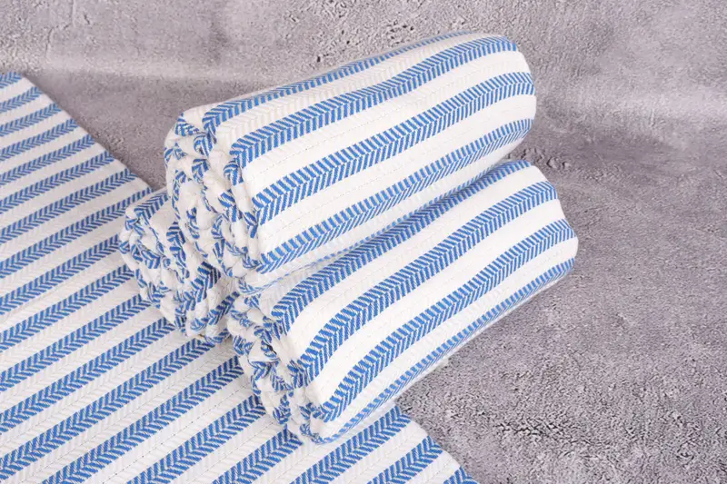 Monogram Turkish Towel, Customized Turkish Towel, Gift For Her, 70x40 Cotton Herringbone Towel, Bachelorette Party Decorations, Bridal Shower Favor - 7