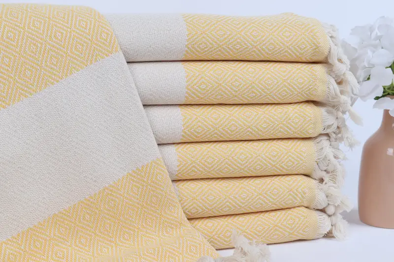 Custom Towel, 70x40 Cotton Diamond Towel, Personalized Bridesmaid Gift, Customized Towels, Girls Weekend Favors, Beach Towel Gift, Custom Name Towel - 1