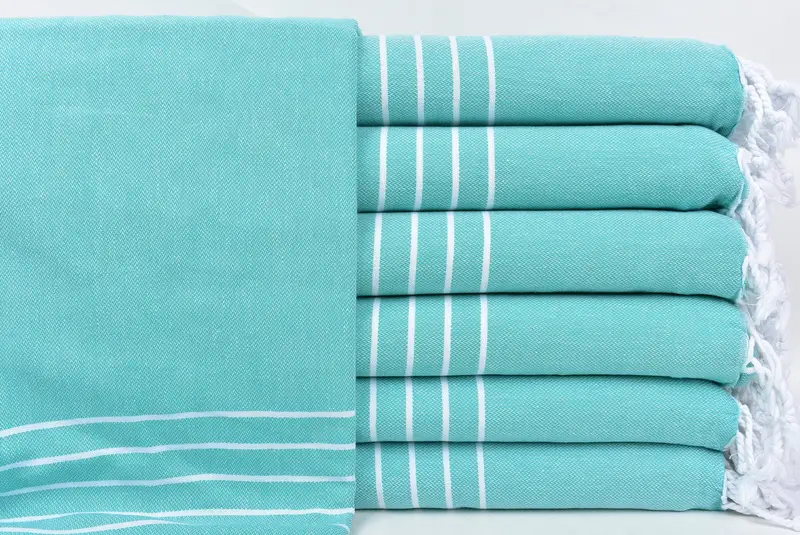 Bridesmaid Gifts, Bachelorette Party Gift, Turkish Bath Towel Set, Personalized Bridesmaid Gift, Personalize Gift, 70x40 Cotton Striped Towel - 1