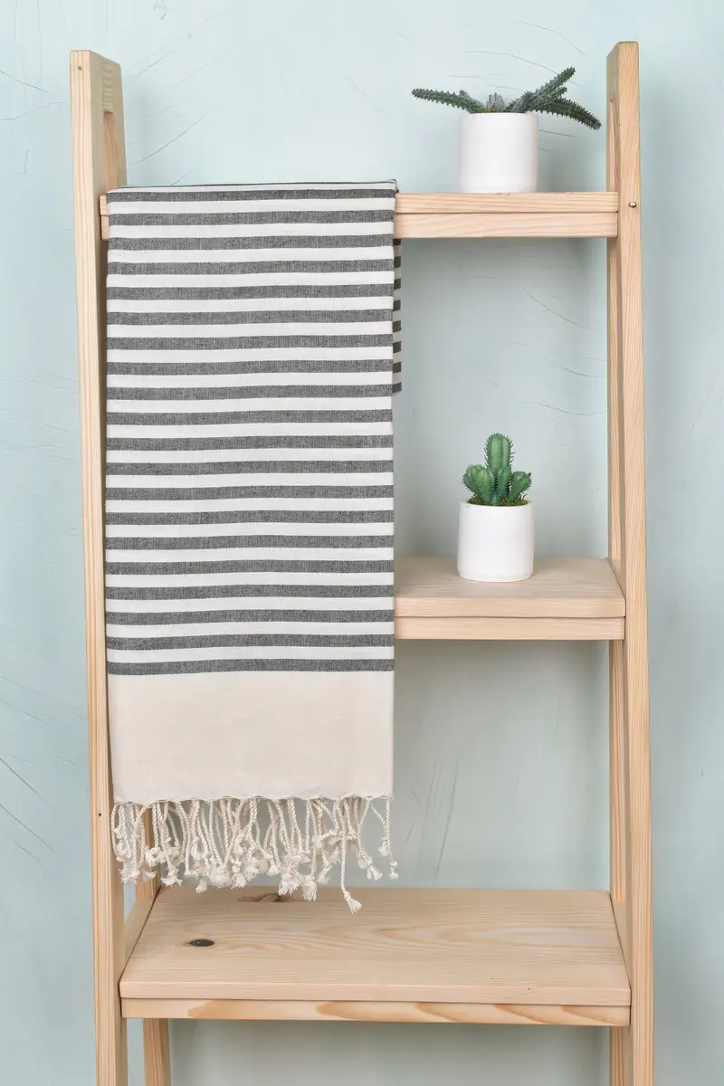 70x40 Cotton Striped Towel, Personalized Gifts, Organic Towel, Turkish beach towel, Home Decor Towel, Custom Towel Beach, Bridal Shower Favors - 8