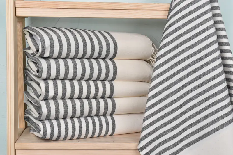 70x40 Cotton Striped Towel, Personalized Gifts, Organic Towel, Turkish beach towel, Home Decor Towel, Custom Towel Beach, Bridal Shower Favors - 1