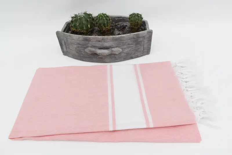 Lightweight towel, Home Decor Gifts, 70x40 Cotton Striped Towel, Spa Gift, Bridal Shower Gift, Monogram Turkish Bath Towel, Personalized Towel Gift - 3