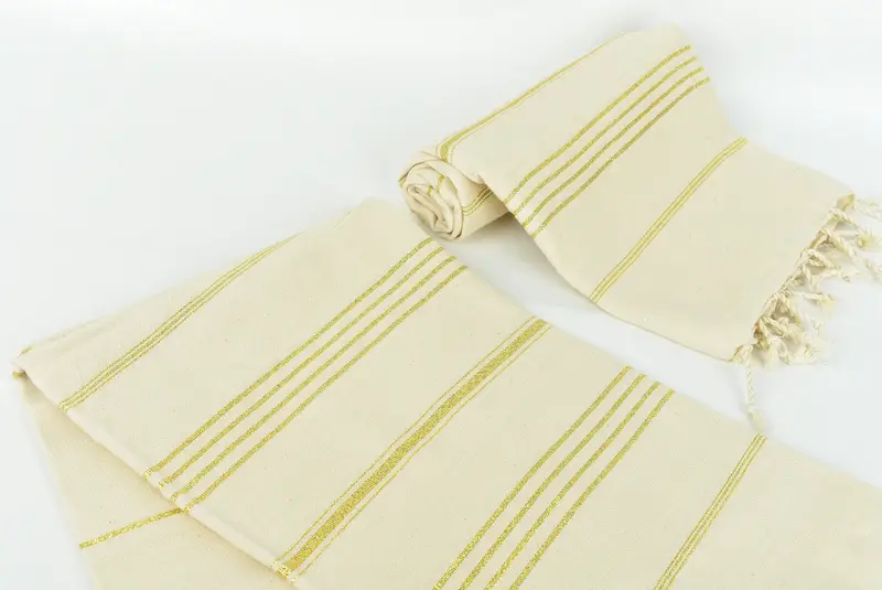 70x40 Linen Striped Towel, Absorbent towel, Bridesmaid Gift, Bachelorette Party Gifts For Bride, Beach Towel Bulk, Bachelorette Party Favor - 7