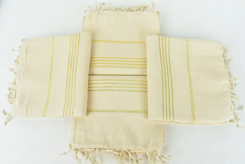 70x40 Linen Striped Towel, Absorbent towel, Bridesmaid Gift, Bachelorette Party Gifts For Bride, Beach Towel Bulk, Bachelorette Party Favor - 6