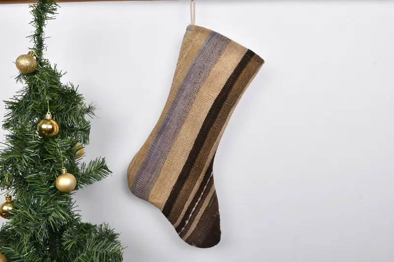 Christmas Ornaments Pattern, 7 Inch Holiday Decor Christmas Stocking