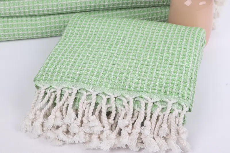 68x36 Cotton Waffle Towel, Personalized Gifts, Peshtemal Towel, Summer Gift, Home Decor Towel, Girls Weekend Favors, Bachelorette Beach Towel - 5