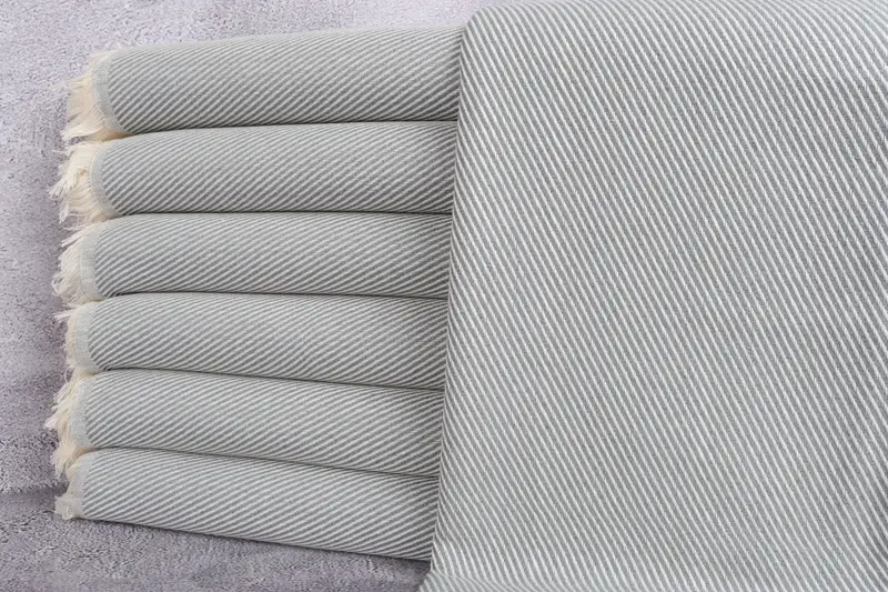 Customized Towels, Hammam towel, Housewarming Gift, 70x36 Cotton Striped Towel, Custom Towel, Monogram Turkish Bath Towel, Summer Towel - 1