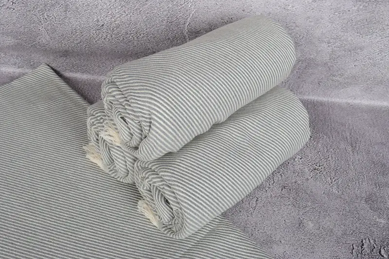 Customized Towels, Hammam towel, Housewarming Gift, 70x36 Cotton Striped Towel, Custom Towel, Monogram Turkish Bath Towel, Summer Towel - 7