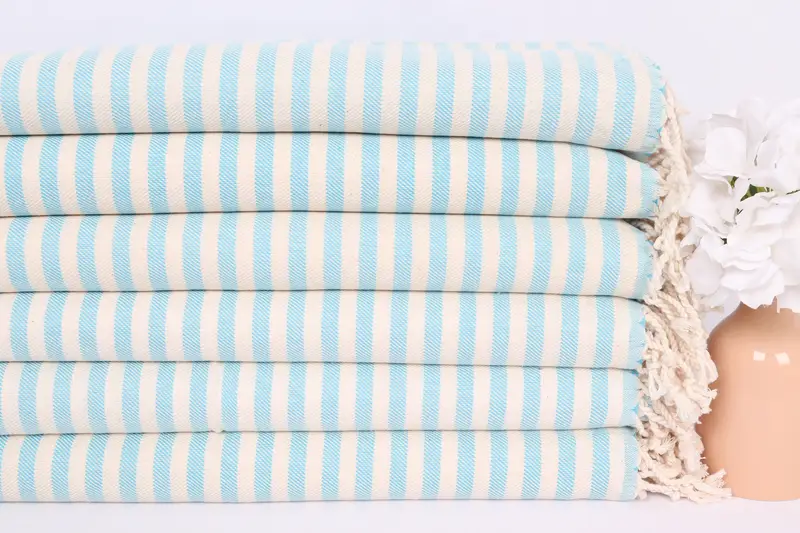 Bachelorette Towel, Personalized Kitchen Towel, 40x24 Cotton Striped Towel, Kitchen Towel, Gym Towel, Personalized Hand Towel, Employee Gifts - 3