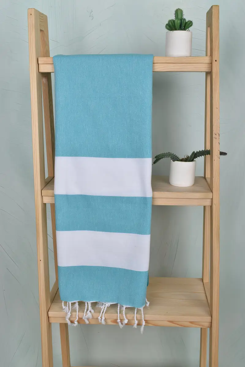Summer Gift, Kitchen Towel, 40x24 Cotton Striped Towel, Turkish Tea Towel, Custom Turkish Towel, Personalized Wedding Gift, Turkish Towel Hand Towel - 8